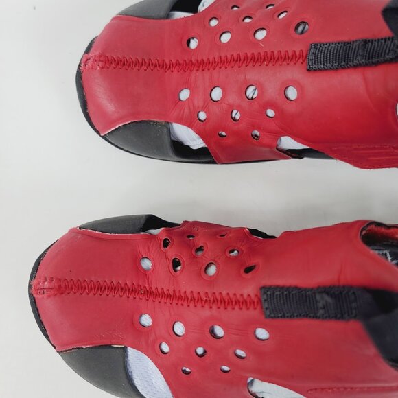 Nike Sunray Protect 2 Toddler Boys University Red Black Slip-On Sandal Size 4 - Picture 3 of 5